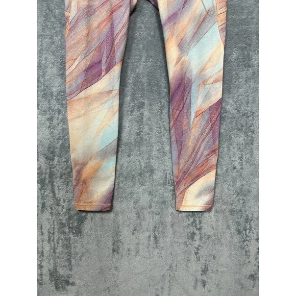 Calia by Carrie Underwood Abstract Marble Leggings Size Small - Picture 2 of 16